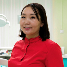 Дашидондокова Дугбэйма Дугарцыреновна, стоматолог-терапевт